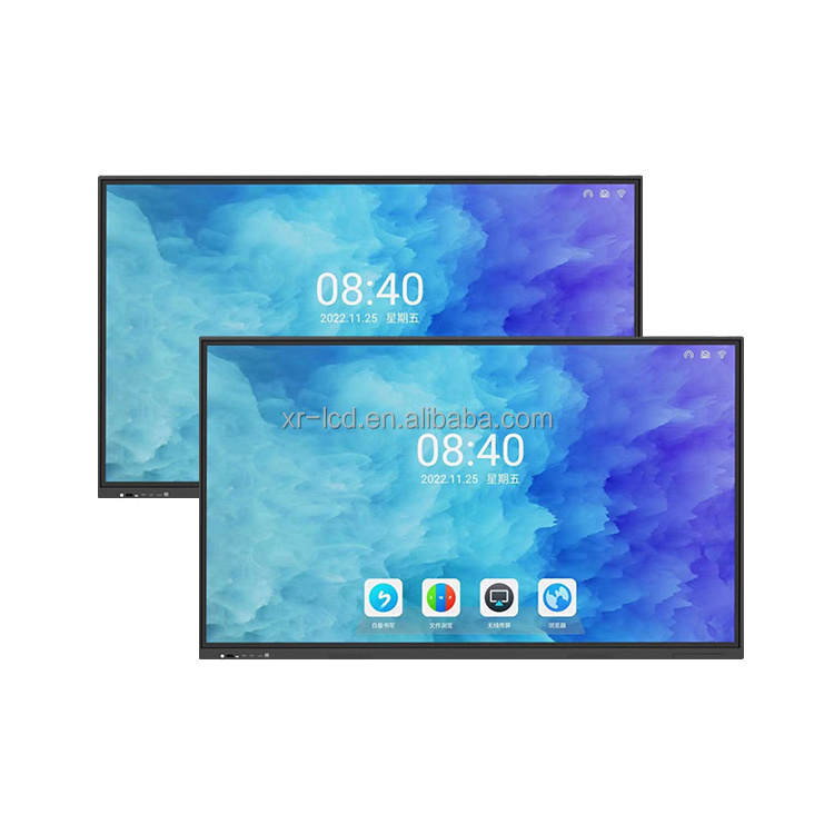 55 65 75 inch restoring the writing experience 4K ultra clear display no projector smart electronic interactive whiteboard