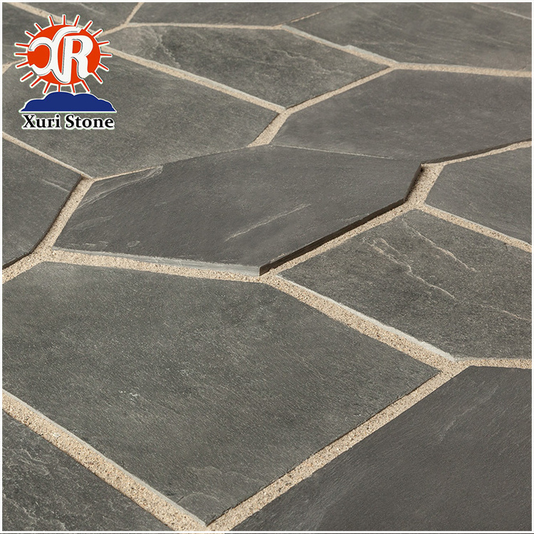 Wall Covering Slate Grey Slate Pieces Culture Stone Natural Antique Wood Grain Stone Flexible Cladding Wall Tile Xuristone