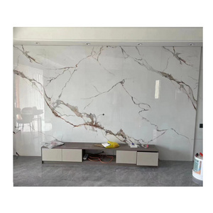 Luxury Series Sintered Stone TV Background Marble Wall Panel