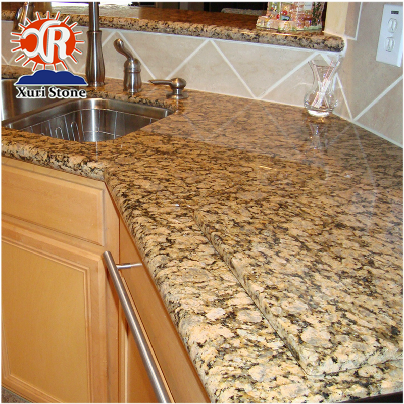 Giallo fiorito Granite Kitchen Countertop With Low Price