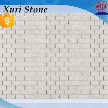 Handmade Mini Brick Shaped Mosaic Tile For Shower Surround ,Glass Mosaic Tile With Brick Design