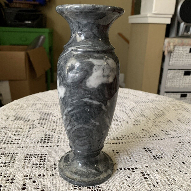 Natural Onyx Stone White Marble Vase