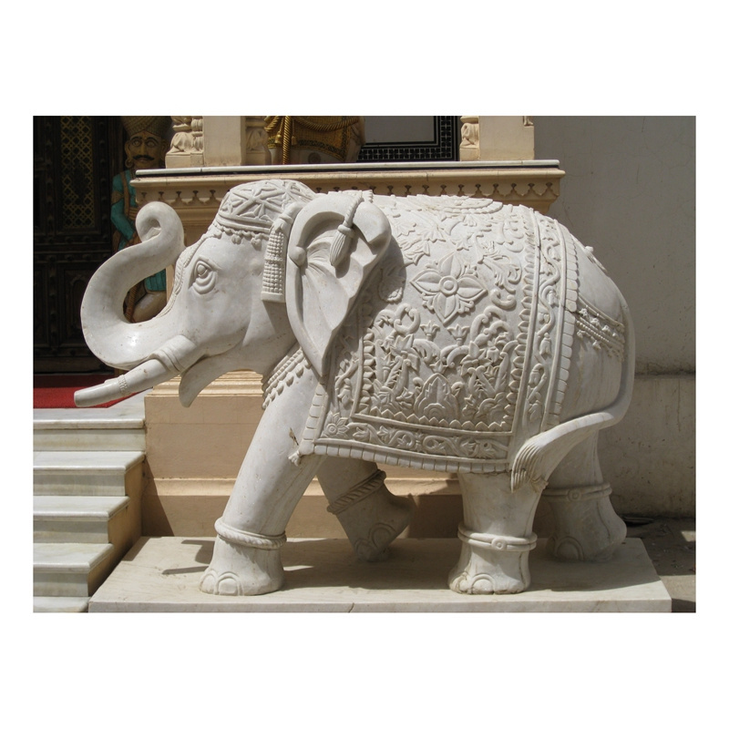 Outdoor large elephant statues for decorated