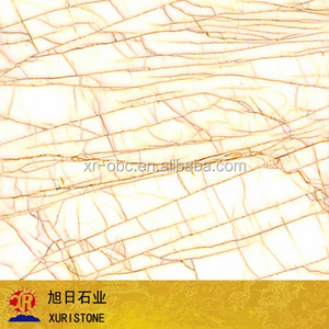 Golden Spider marble, White marble with gold vein, Gold spider marble floor and wall tiles