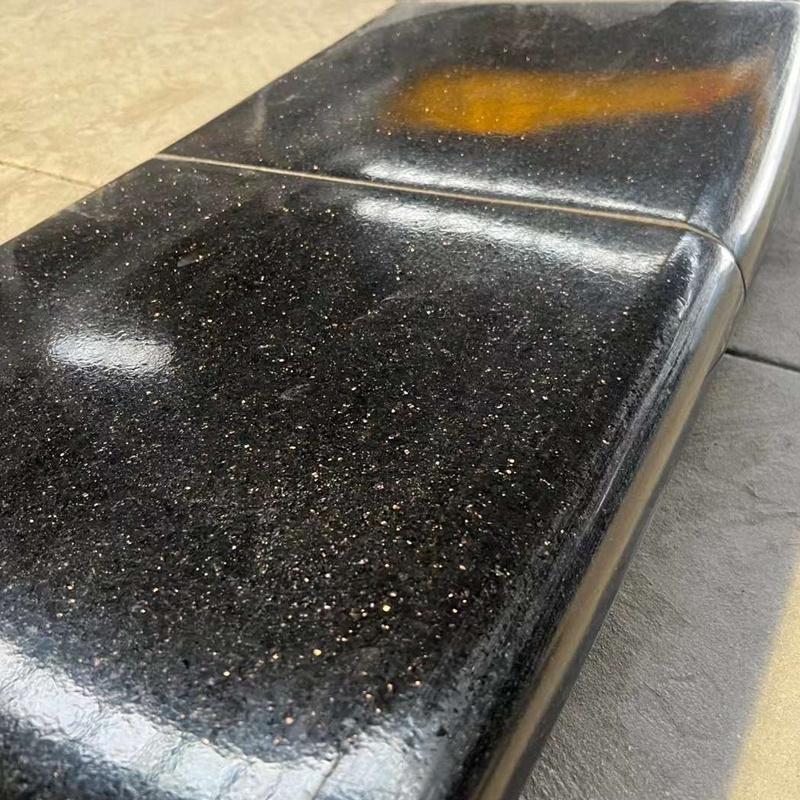 Bottom Price Black Galaxy Granite Abosute Black Granite from India