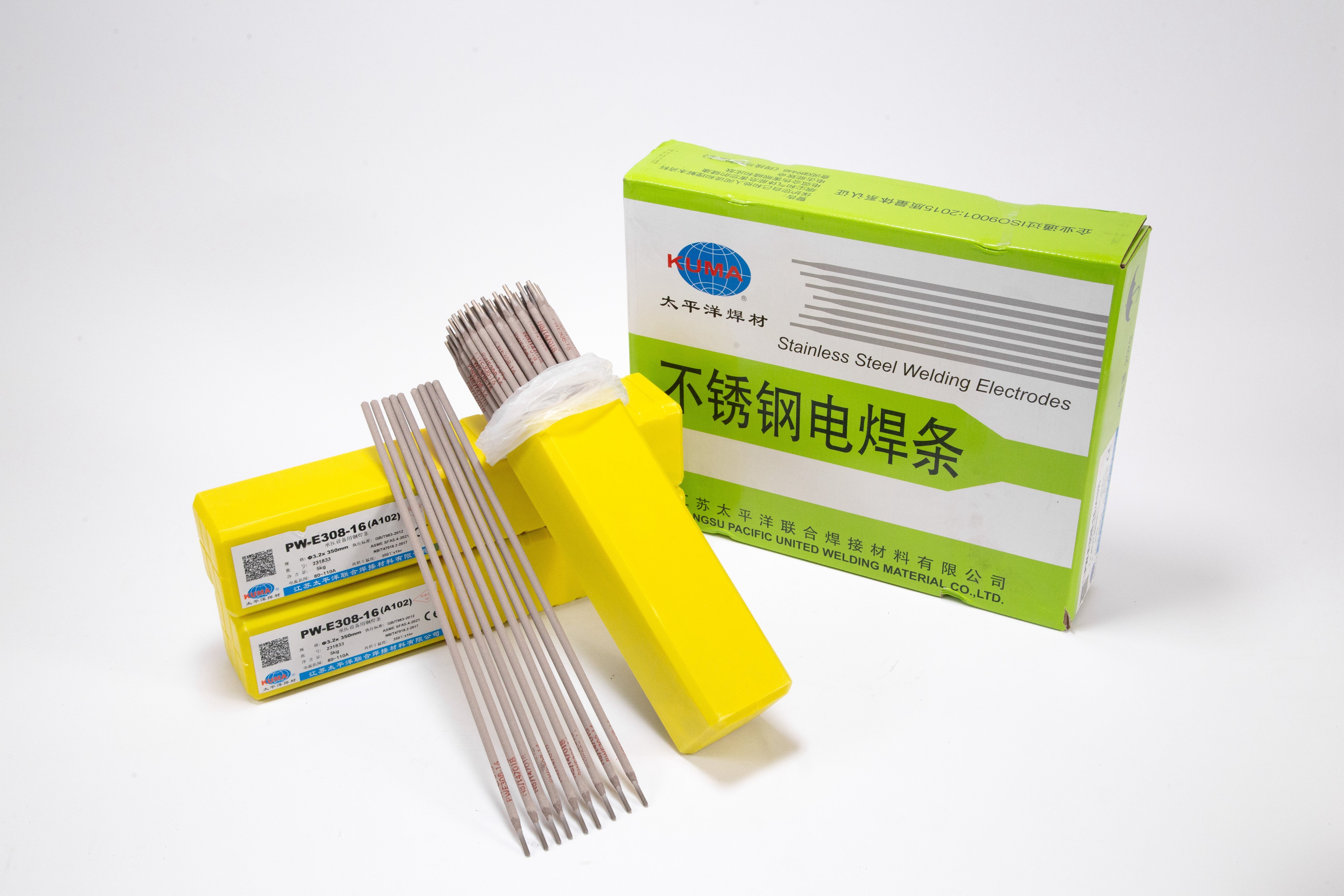 Pacific PW-E308-16 stainless steel welding electrode A102 Stainless Steel Welded Rod for SS