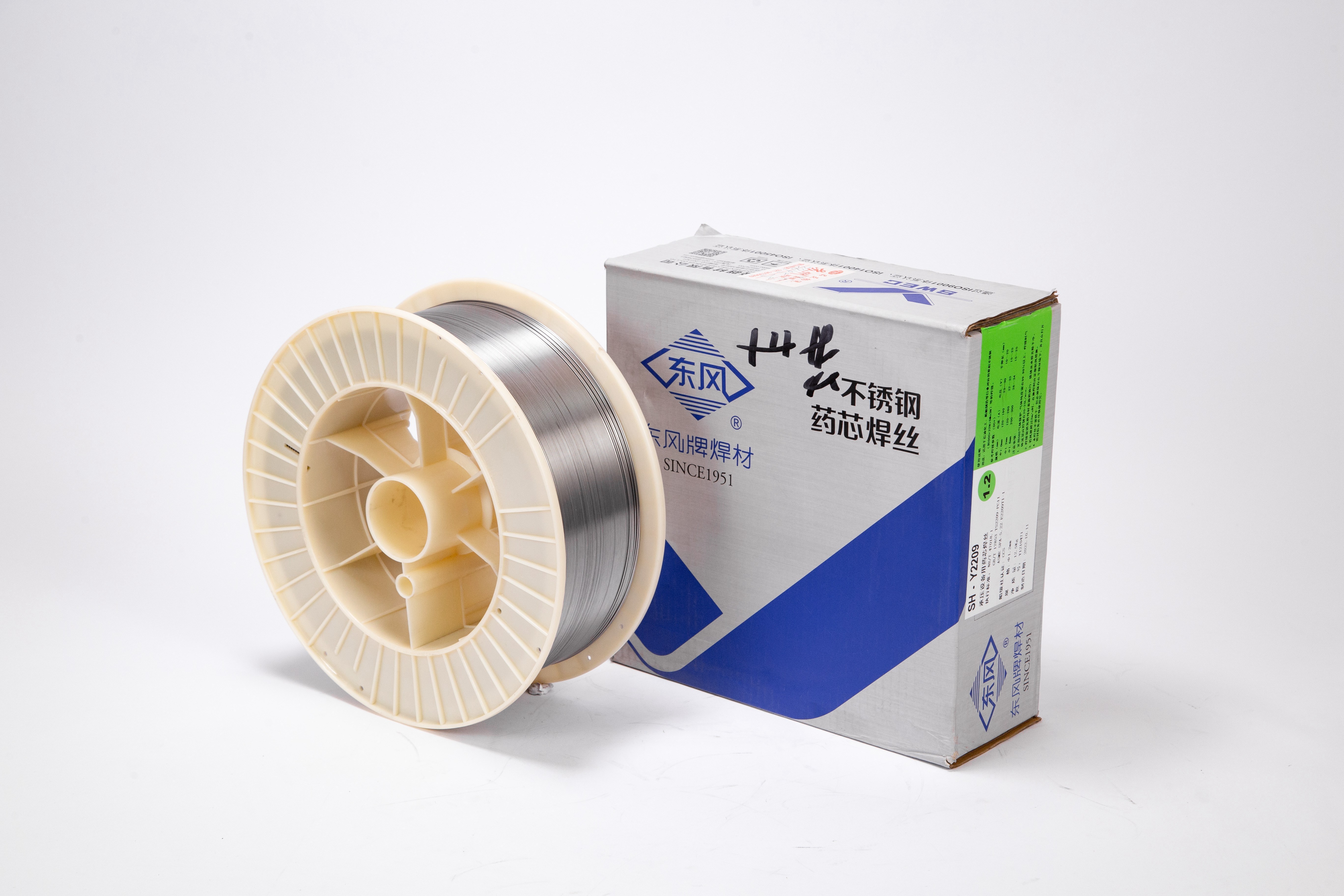 ER2209 carbon steel Flux Cored welding wire Gas Shielded Solid Welded Wires for Duplex stainless steel welding