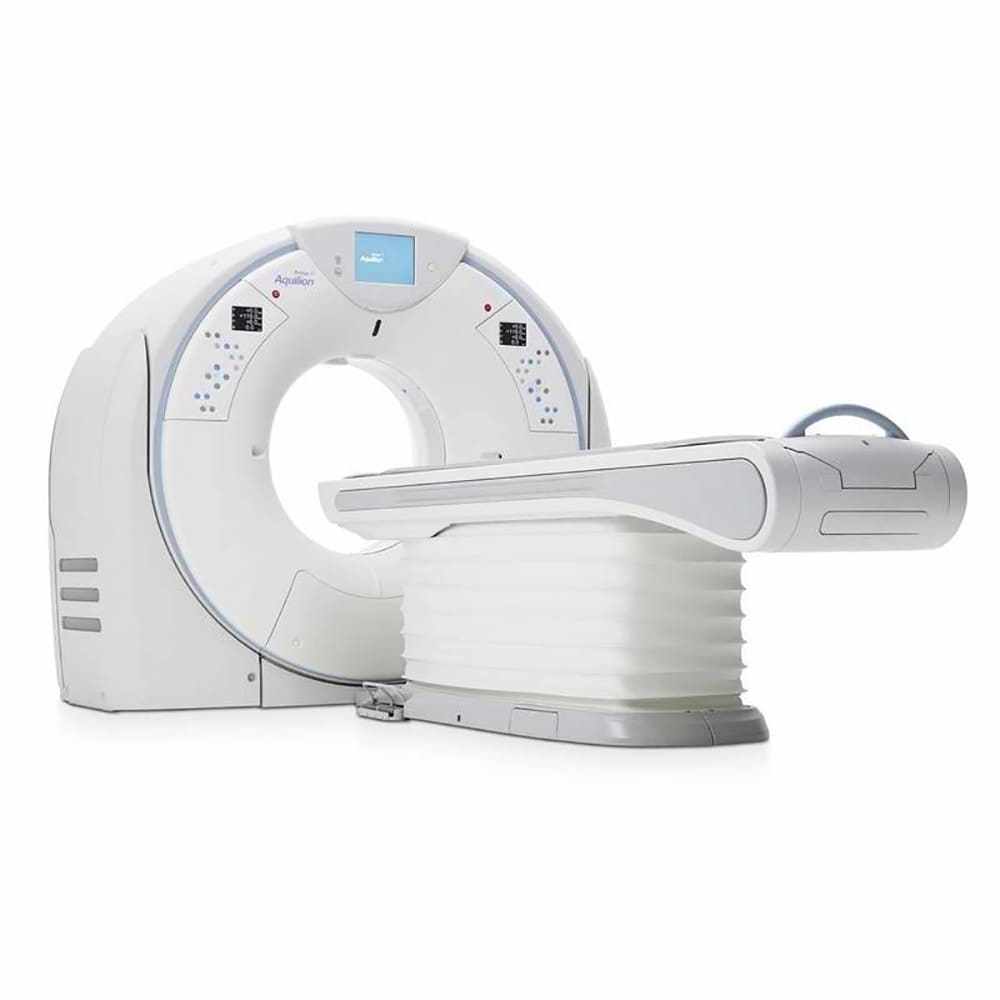 Used Medical Toshiba CT Aquilion 160 slice computed tomography scanner scan machine