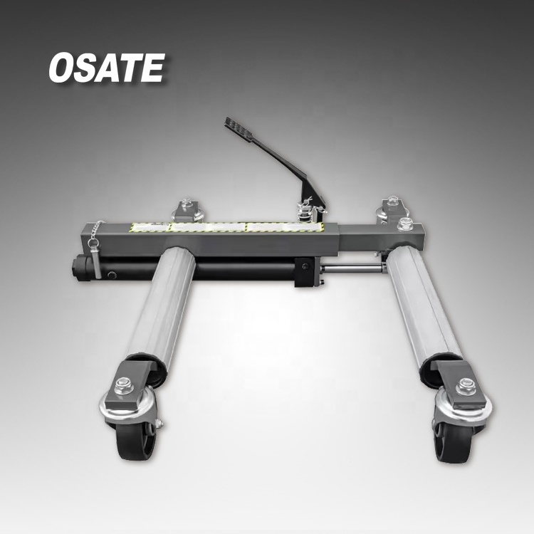 OSATE 1500LBS Go Jack Steel Sleeve Hydraulic Wheel Dolly for Car Positioning