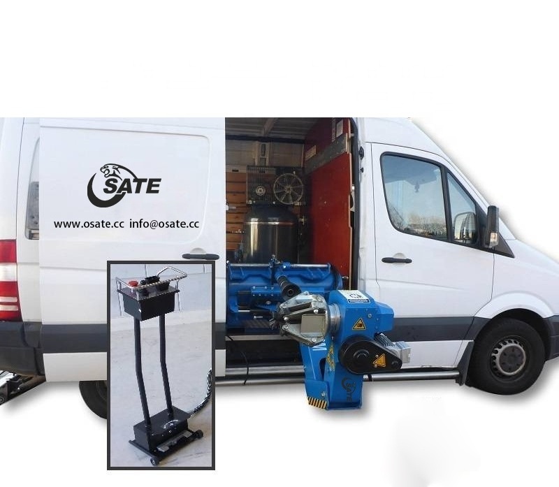 Osate Mobile 13-26'' Truck Tyre Changers Machine For Repairing Tire