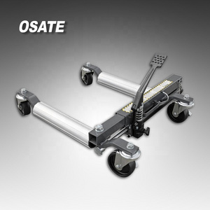 OSATE 1500LBS Go Jack Steel Sleeve Hydraulic Wheel Dolly for Car Positioning