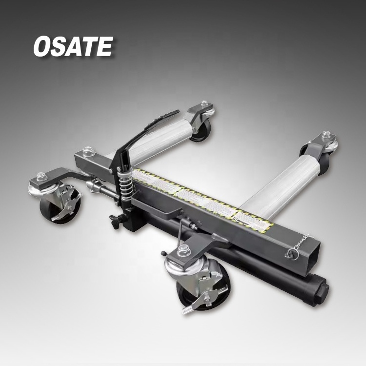 OSATE 1500LBS Go Jack Steel Sleeve Hydraulic Wheel Dolly for Car Positioning