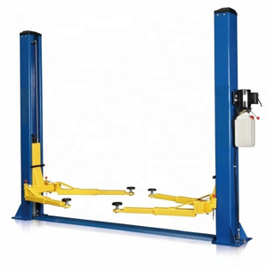 OSATE garage parking machine two post hydraulic car lift with manual unlock release