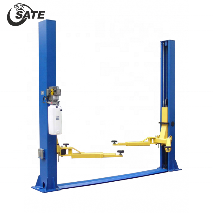 OSATE garage parking machine two post hydraulic car lift with manual unlock release