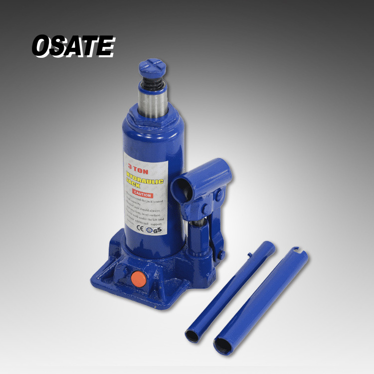 OSATE 3T CE Standard Hydraulic Bottle Jack with Safe Valve for Car Lifting