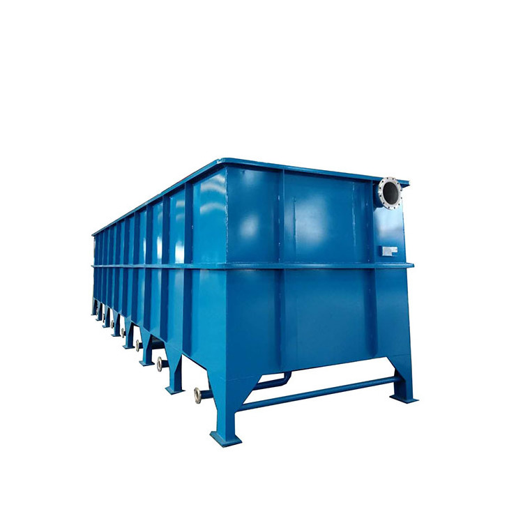 skid-mounted wastewater sewage river water treatment sedimentation water tank lamella clarifier