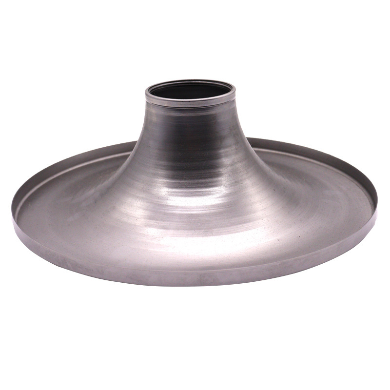 High Precision Metal Parts Sheet Metal Deep Drawing Spinning Parts 304 Stainless Steel Metal Spinning Cone