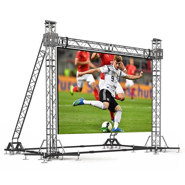 TUV aluminum spigot square screen trusses 290mm for concert show