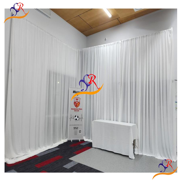 Backdrop and used pipe drape for sale