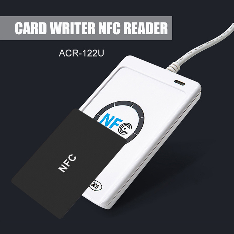 Portable 13.56 MHz ACR 122U rfid mini smart card reader/writer contactless usb nfc pay card reader