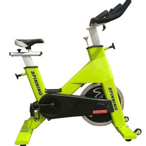 Commercial Gym Equipment Body Strong Bicycle Exercise Magnetic Stationary Spinning Bike With Screen Indoor Fitness Bike