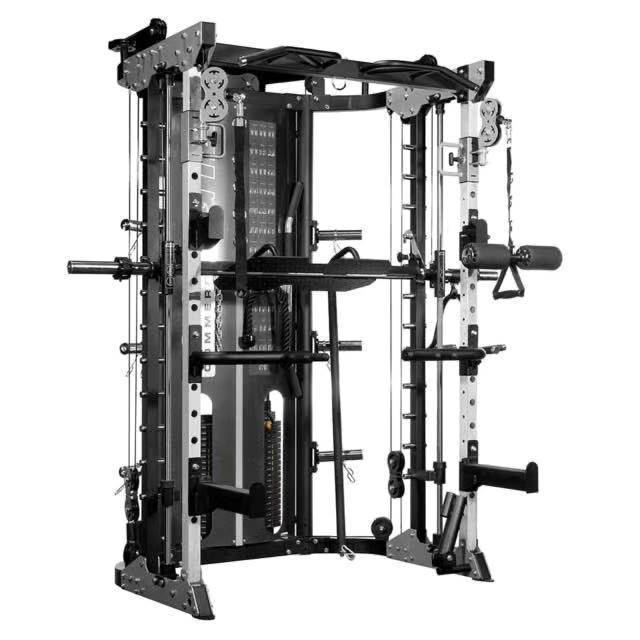 Xinrui best price jammer arm  multi-functional gym equipment trainer smith machine with weight stack