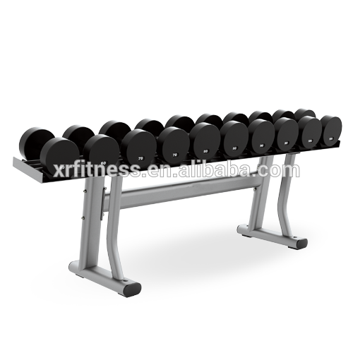 Xinrui Fitness 2-Tier 10-Pair Dumbbell Rack  For Dumbbells Multilevel Free Weight Storage Rack Stand XR-9908