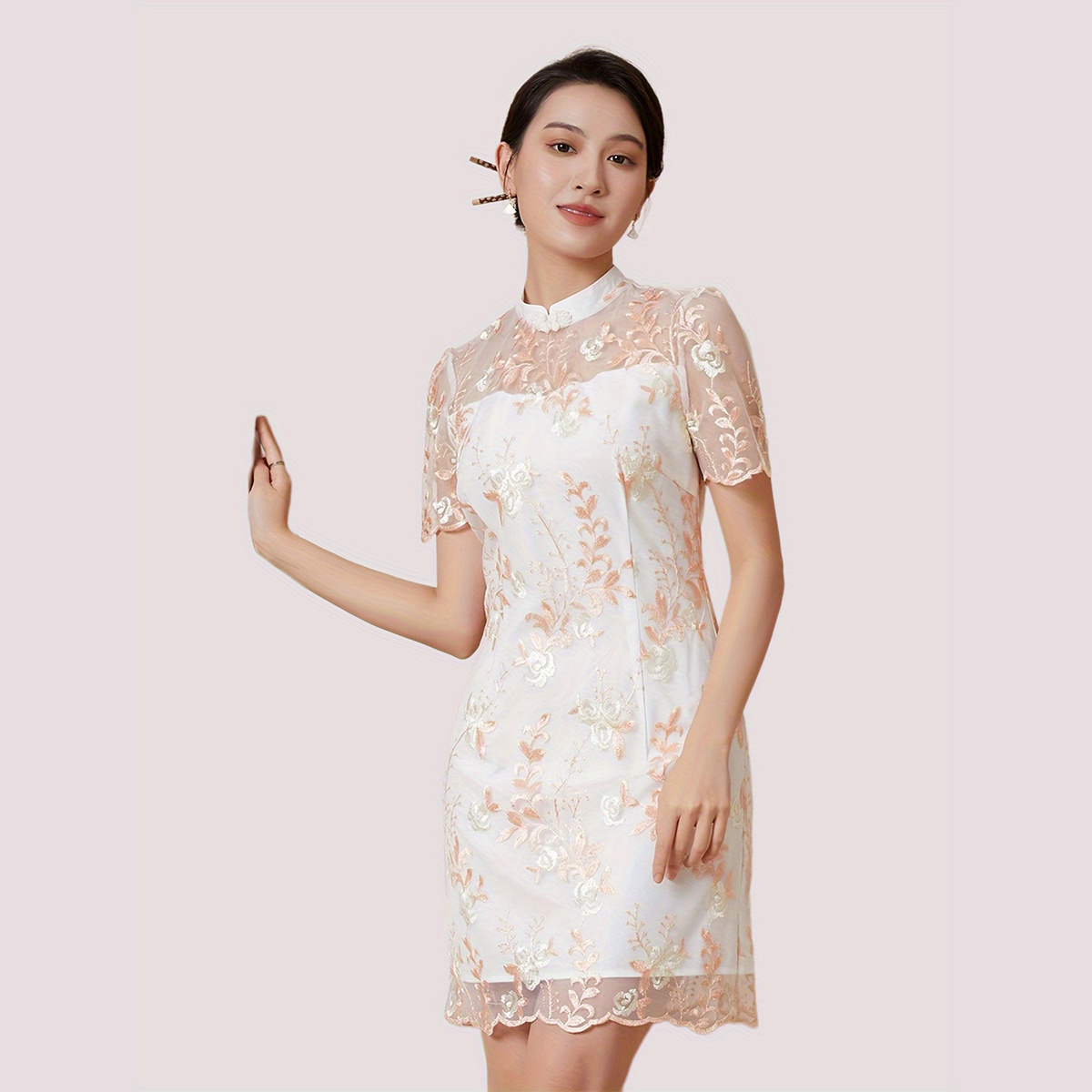 TICOSA Bandage Dress Night Girls Mom Party Dresses Luxury Women'S Casual Loose Sexy Short Lace Dress