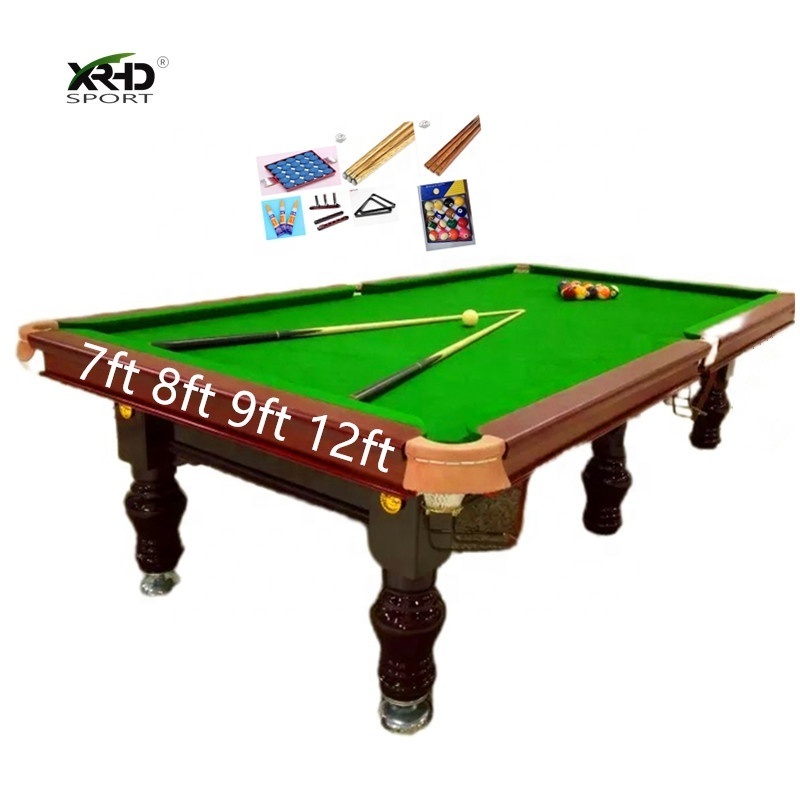 China 7 ft 8 ft Cheap pool tables 9ft slate snooker pool table