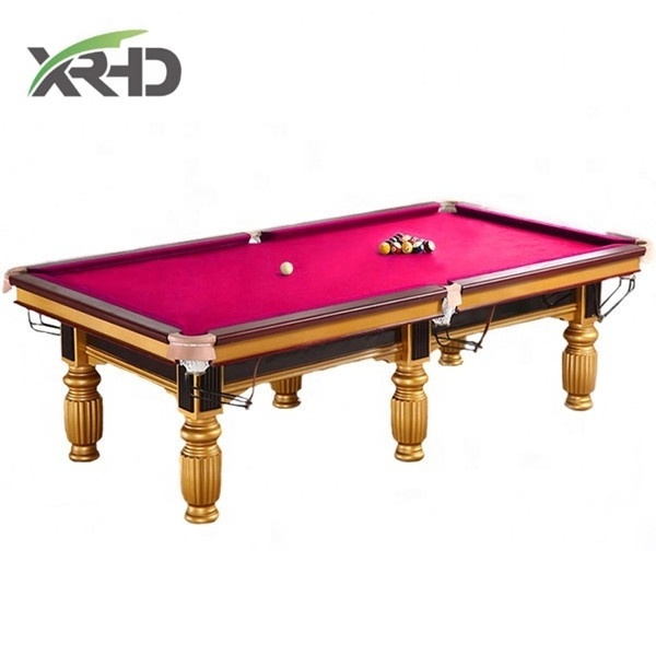 China 7 ft 8 ft Cheap pool tables 9ft slate snooker pool table