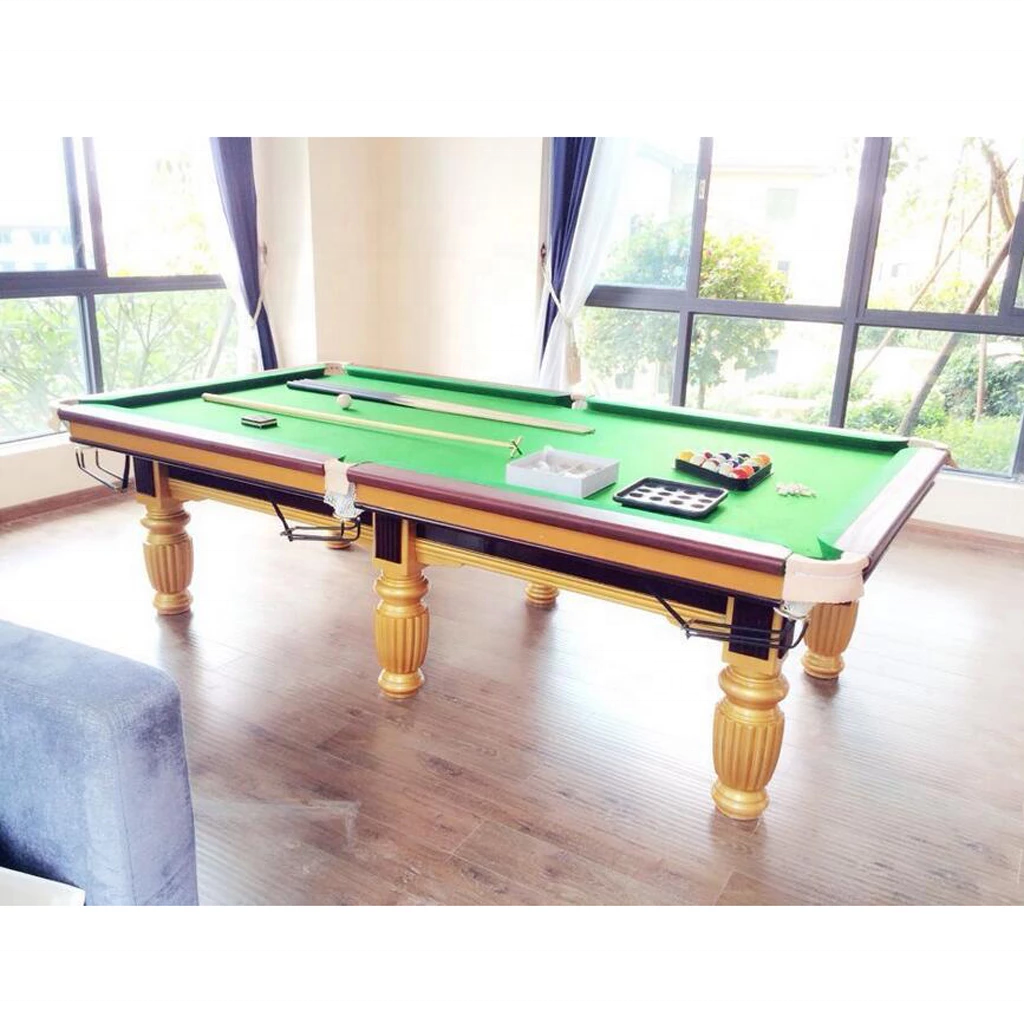 Factory price italian slate billiard snooker soccer l shaped pool table