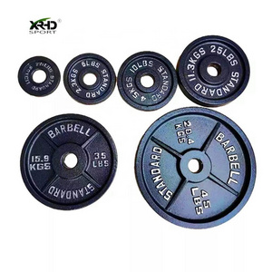 Weightlifting gym fitness cast iron weight plate power westside barbell