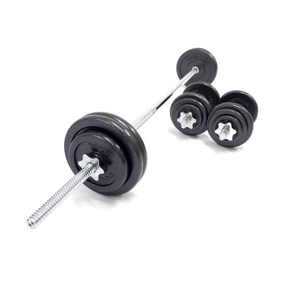 bodybuilding handle gym weights set 30kg dumbbell rack with wheel