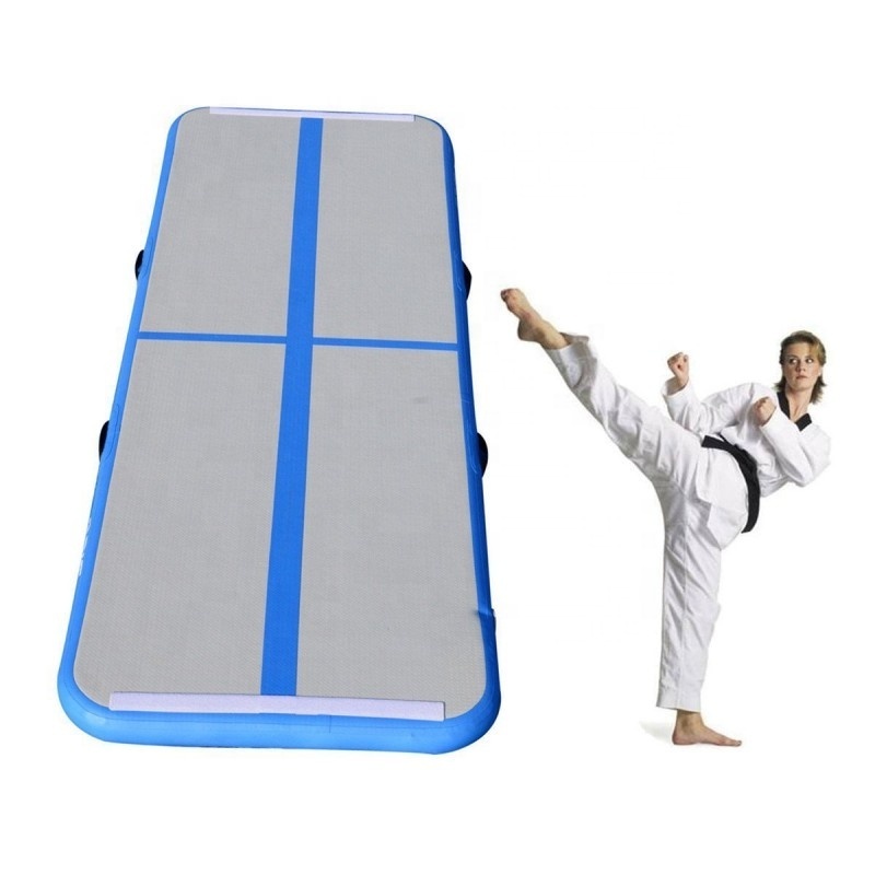 Air track inflatable gymnastics mat dwf cheap airtrack portable 3*1*0.2 airtrack