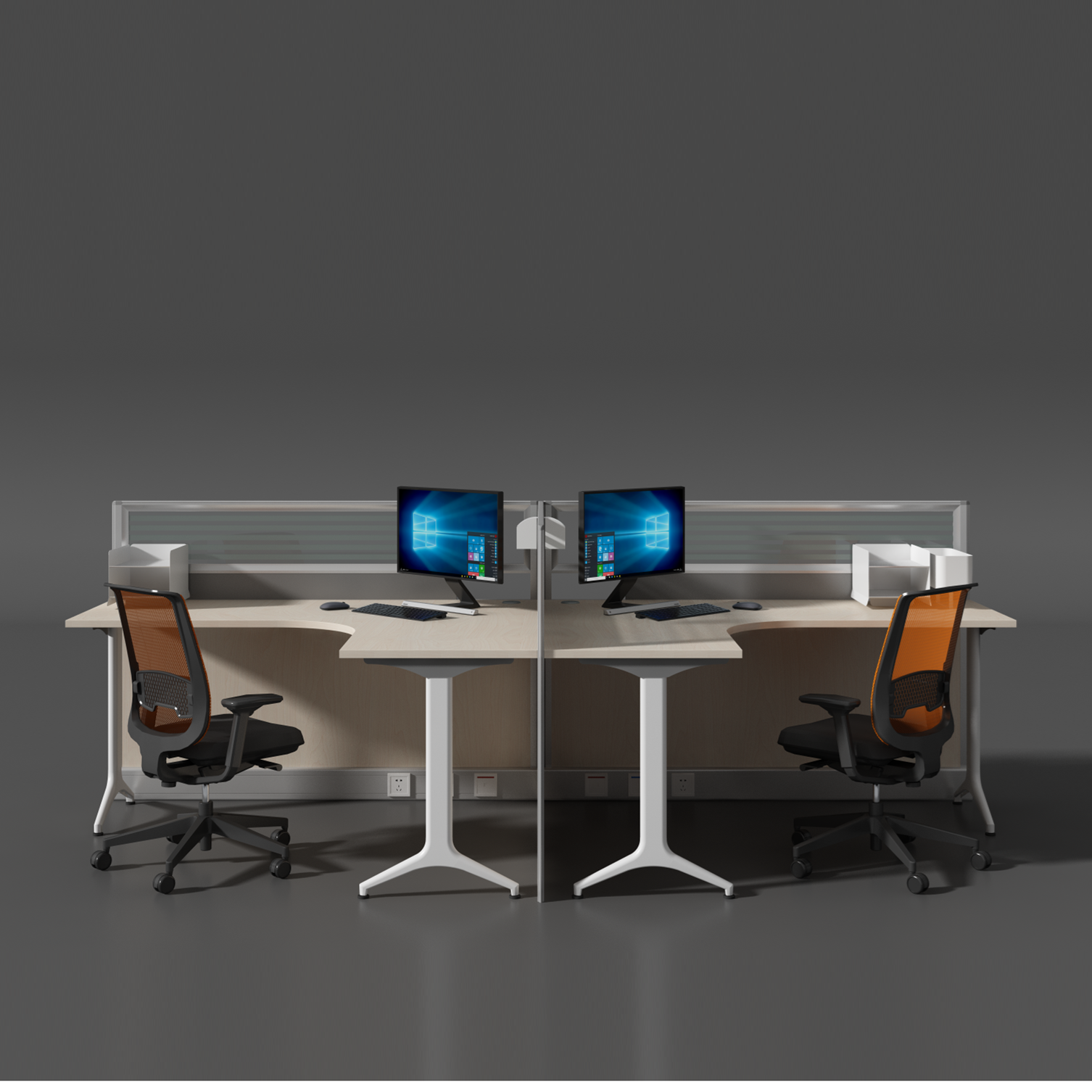 Modern Office Workstation Furniture Meeting Table Legs Metal Legs Office Table Leg Steel Modem Powder Coating Tulip Table Base