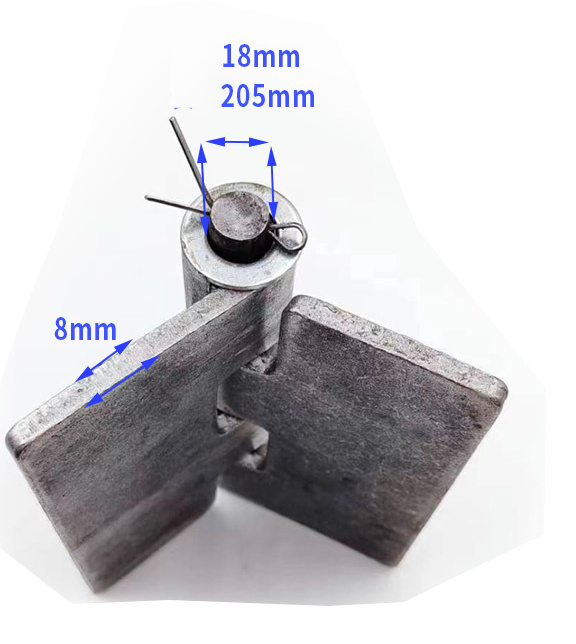 Custom refrigerated truck stamped hinges shipping container truck door hinge four claw wing van dump truck door hinge