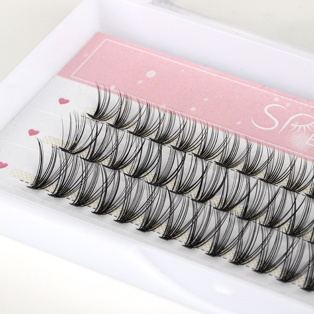 SP EYELASH 320Pcs Cluster Lashes 30D 40D 50D C D Curl Lash Clusters Mix 8-16mm Individual Eyelashes DIY Lash Extension Kit