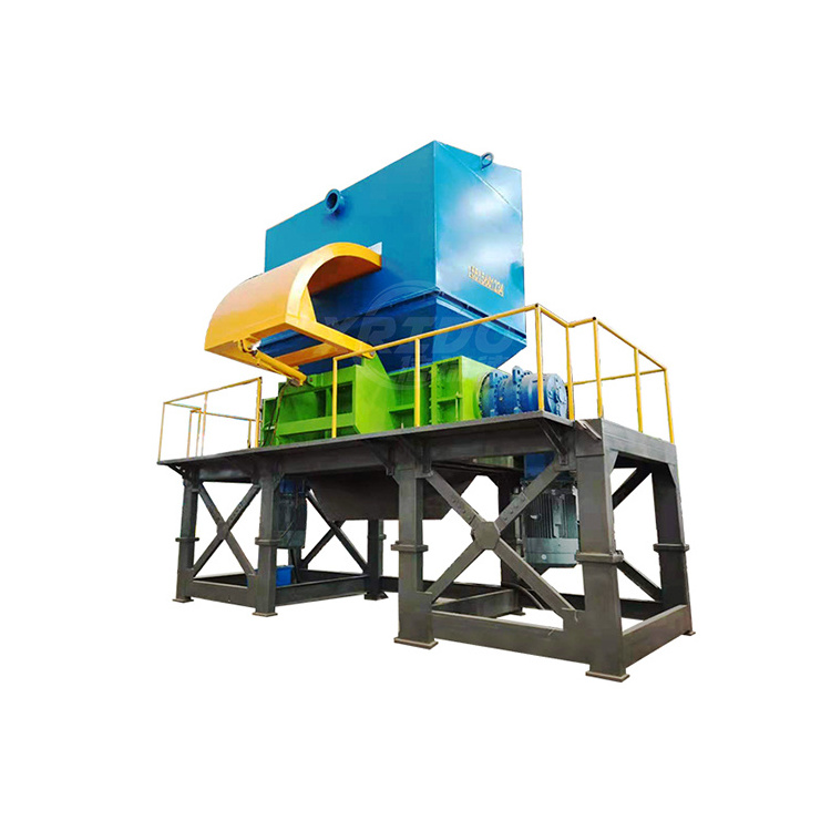 High efficiency  plastic crusher machine textile shredding machine car shredder machine