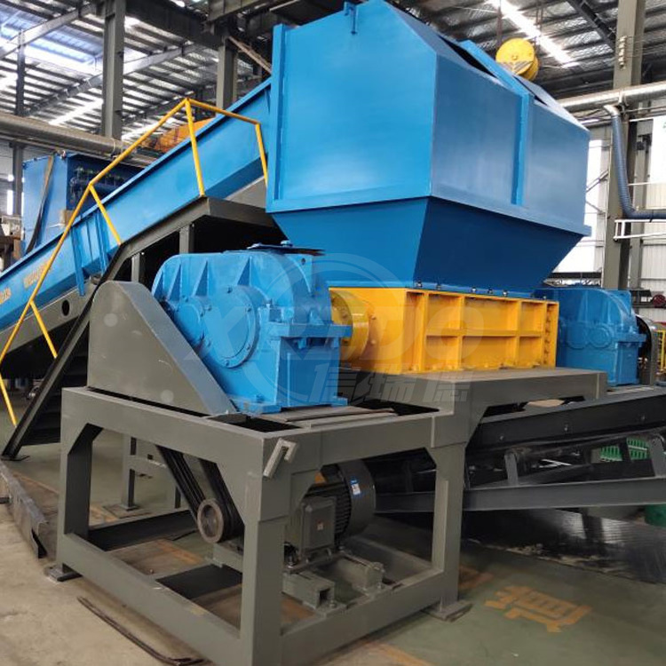 High efficiency  plastic crusher machine textile shredding machine car shredder machine