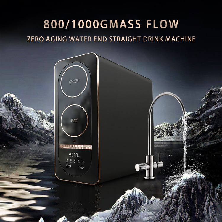 800g Reverse Osmosis Compact Design Under Sink Purifier Quick Connect House Countertop Water Filter Ro System For Home Use