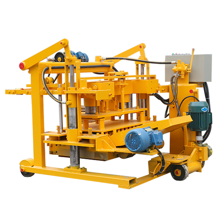 eggs layer block making machine / concrete mobile bricks moulding machine  /automatic control block  made in china