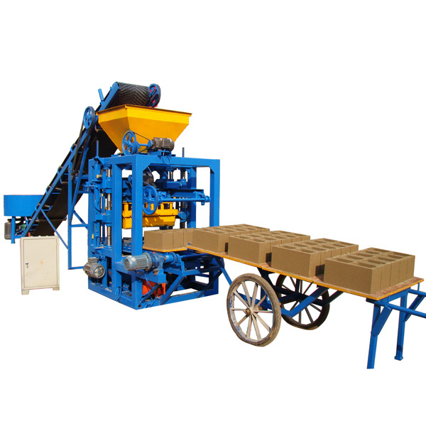 modern brick making machine uk  QT4-24 second hand cement blocking machine