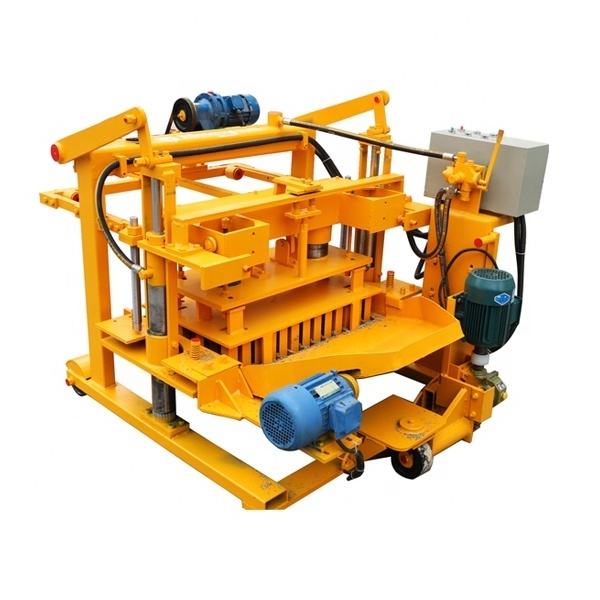 eggs layer block making machine / concrete mobile bricks moulding machine  /automatic control block  made in china