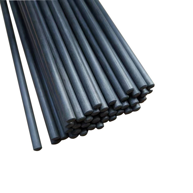 Durable 360mm 380mm length carbon fiber rod for harvester olive raker/tines/prong/reeds