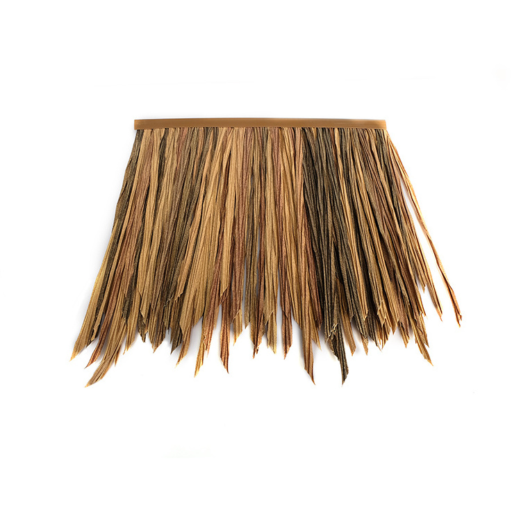 Hot selling heat insulation materials artificial thatch roof synthetic palm synthetic thatched roof gazebo