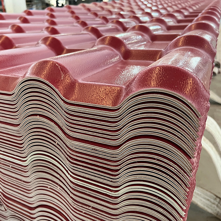 Anti-corrosion pvc plastic roof tile pvc corrugated roof tile synthetic resin roof tile for residential