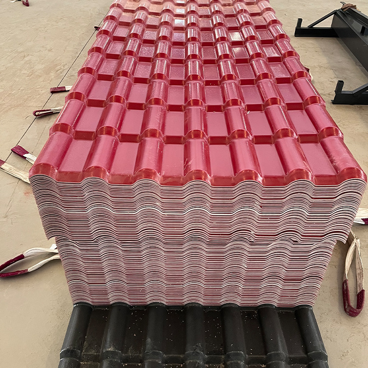 Anti-corrosion pvc plastic roof tile pvc corrugated roof tile synthetic resin roof tile for residential