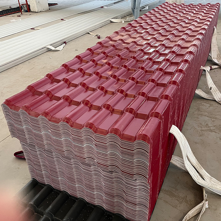 Anti-corrosion pvc plastic roof tile pvc corrugated roof tile synthetic resin roof tile for residential