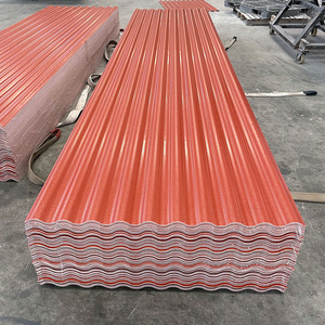 Impact Resistance Heat Insulation Corrugated PVC Plastic Roof Home PVC Roofing Sheet ASA PVC Roof Tile