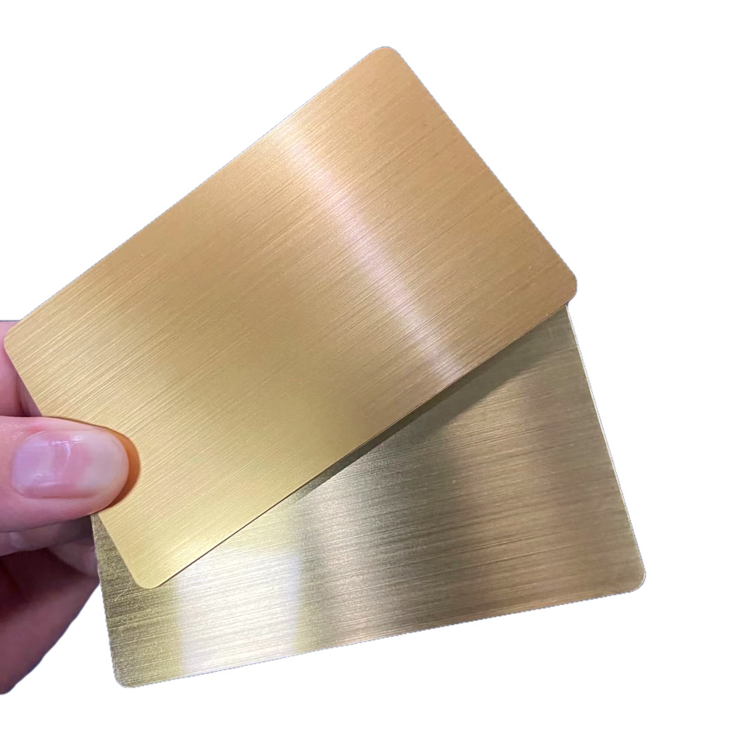 All production quality control 13.56MHz RFID Stainless Steel Metal Business NFC Metal Card